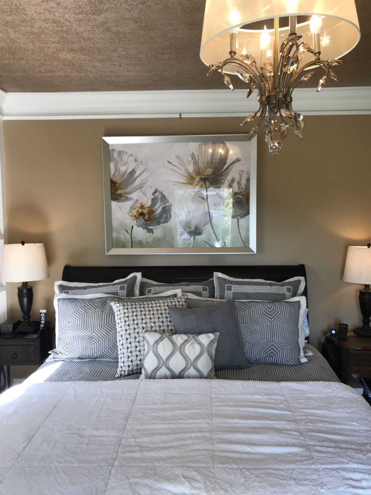 The master bedroom